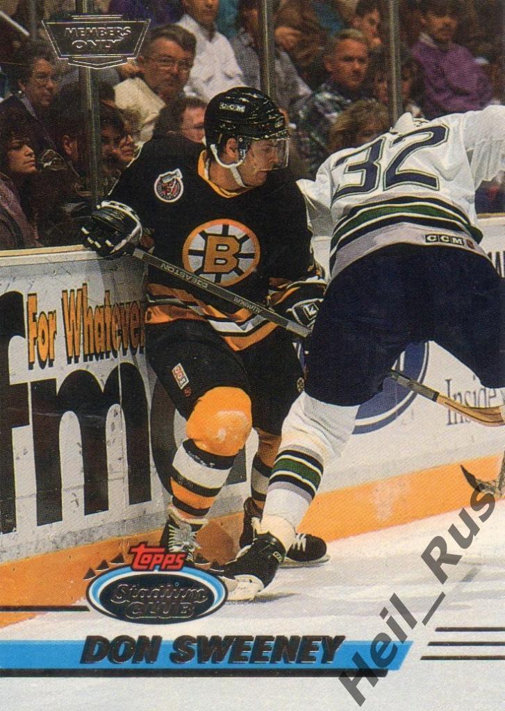 Хоккей. Карточка Don Sweeney / Дон Суини (Boston Bruins / Бостон Брюинз) НХЛ/NHL