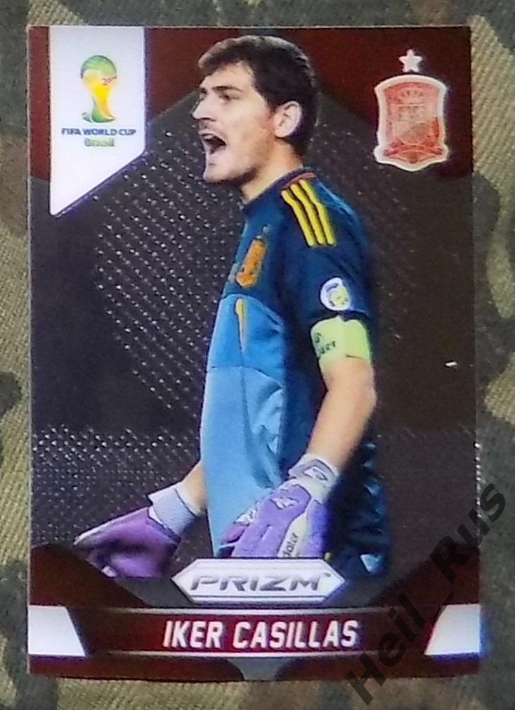 Футбол. Карточка Iker Casillas/Икер Касильяс (Испания, Реал) Чемпионат Мира 2014