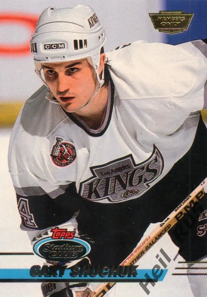 Хоккей Карточка Gary Shuchuk/Гэри Шучак (Los Angeles Kings/Лос-Анджелес) НХЛ/NHL