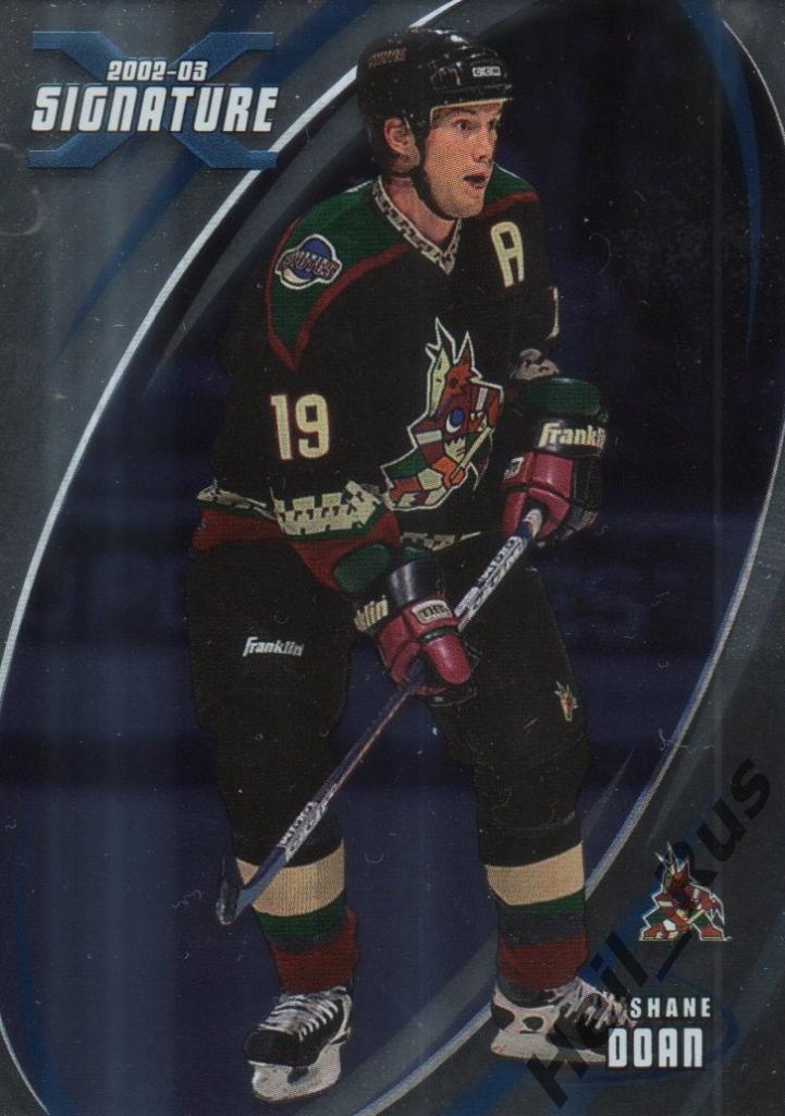 Хоккей. Карточка Shane Doan/Шейн Доун (Phoenix Coyotes/Финикс Койотис) НХЛ/NHL