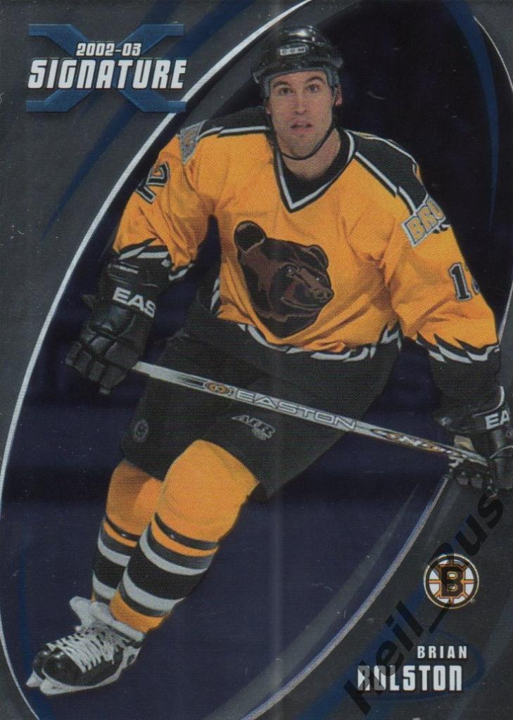Хоккей Карточка Brian Rolston/Брайан Ролстон Boston Bruins/Бостон Брюинз НХЛ/NHL
