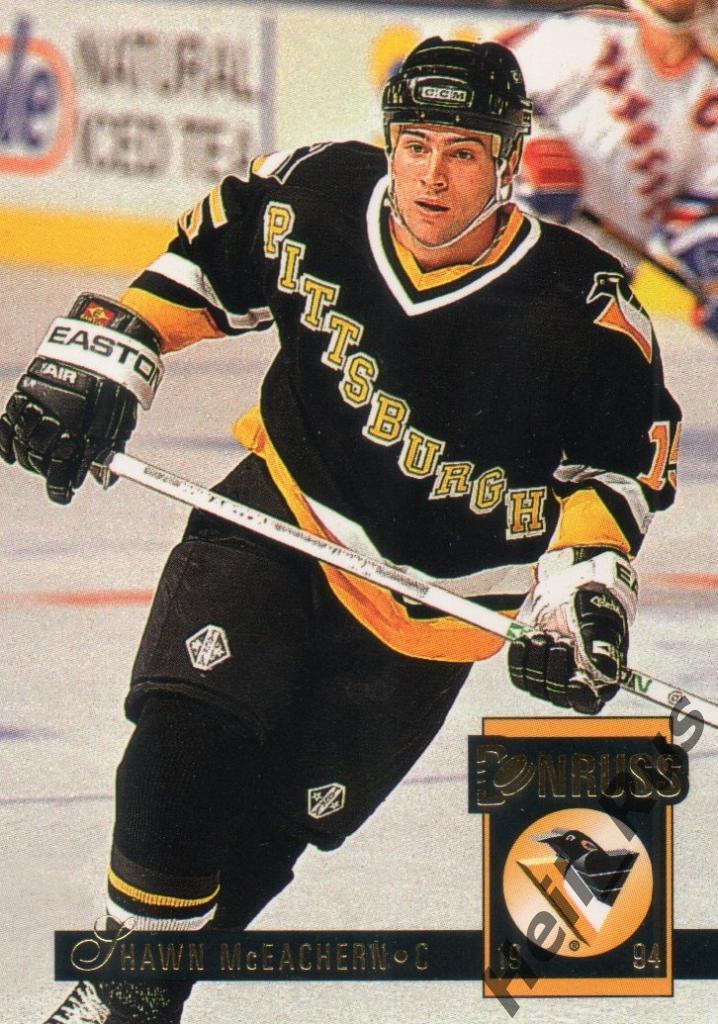 Хоккей. Карточка Shawn McEachern / Шон Макичерн (Pittsburgh Penguins) НХЛ/NHL