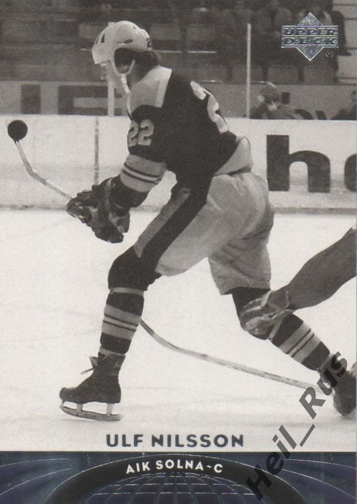 Хоккей. Карточка Ulf Nilsson / Ульф Нильссон (AIK Solna / АИК Сольна) НХЛ/NHL