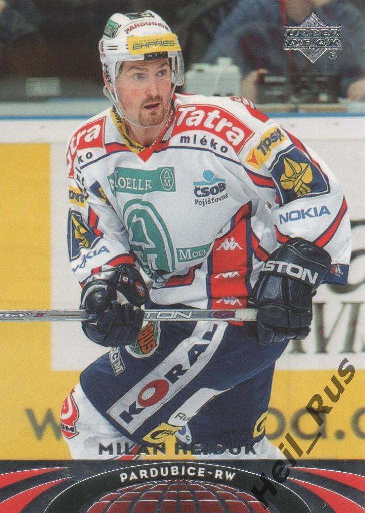 Хоккей. Карточка Milan Hejduk/Милан Гейдук (Pardubice/Пардубице) НХЛ/NHL 2004-05