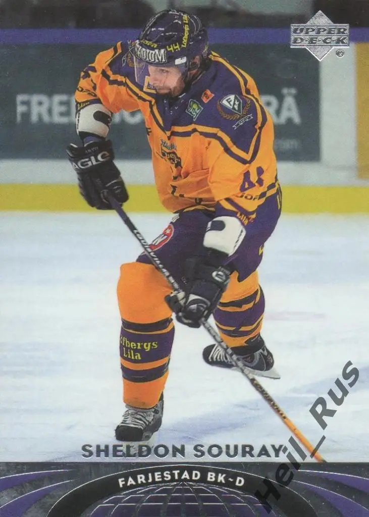 Хоккей Карточка Sheldon Souray/Шелдон Сурей (Farjestads BK/Ферьестад БК) НХЛ/NHL