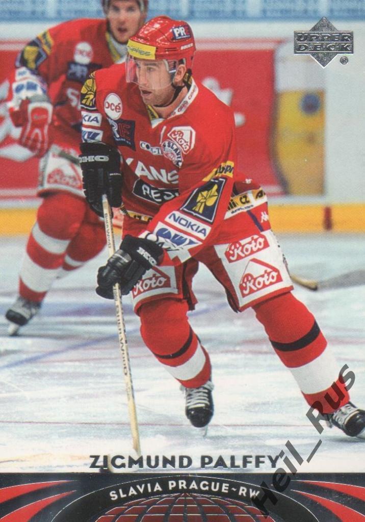 Хоккей. Карточка Zigmund Palffy / Жигмунд Палффи (Slavia Prague/Славия) НХЛ/NHL
