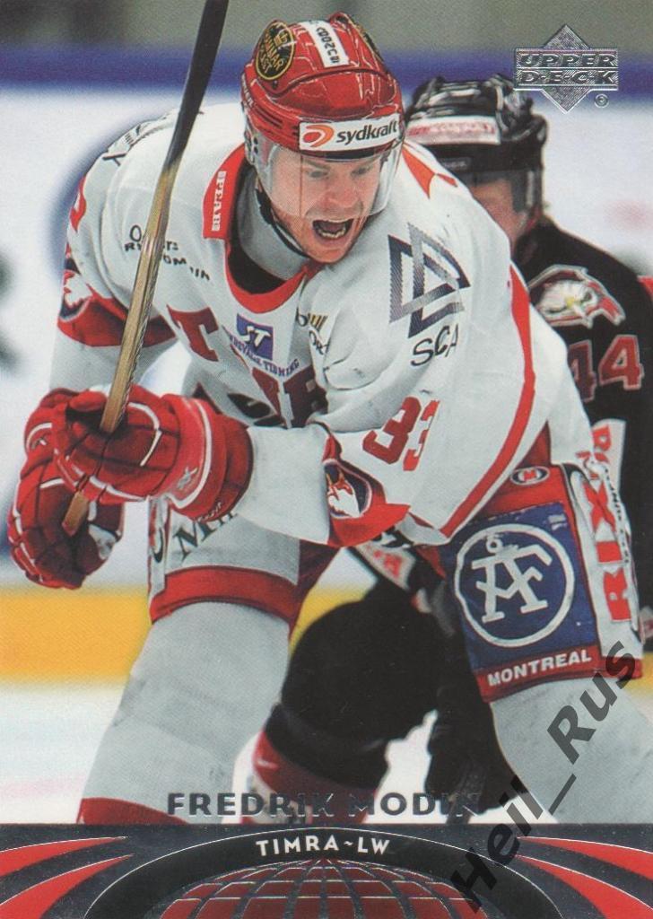 Хоккей. Карточка Fredrik Modin / Фредрик Модин (Timra / Тимро) НХЛ/NHL 2004-05