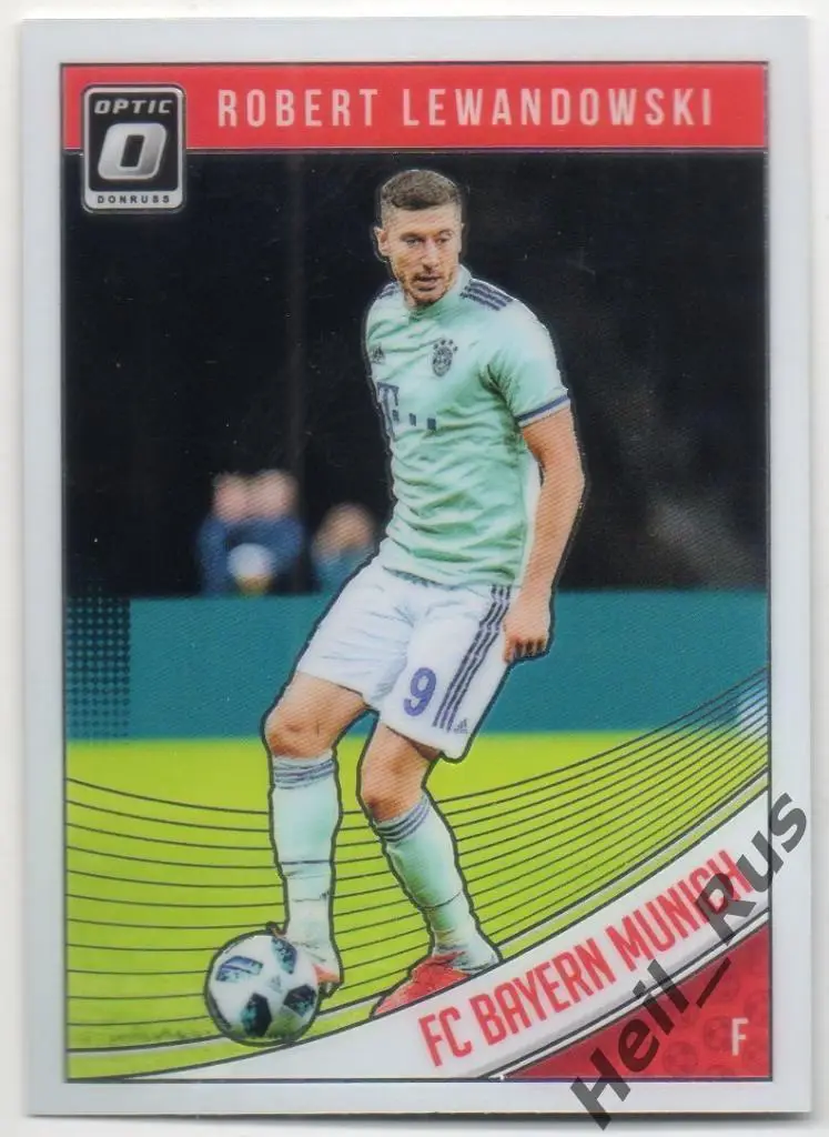 Футбол Карточка Robert Lewandowski / Роберт Левандовский (Бавария Мюнхен) Panini