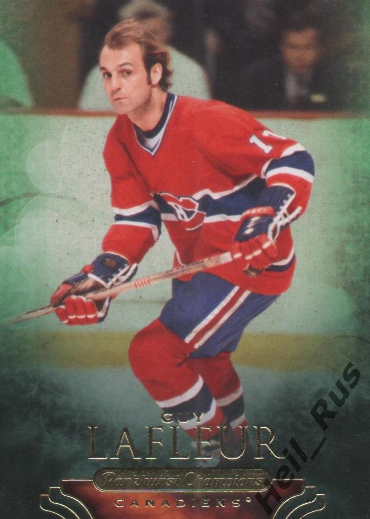 Хоккей. Карточка Guy Lafleur / Ги Лафлер (Montreal Canadiens / Монреаль) НХЛ/NHL