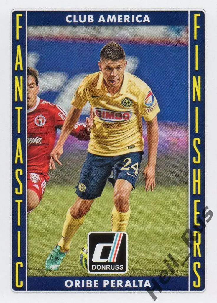 Футбол. Карточка Oribe Peralta/Орибе Перальта (Club America/Америка) Panini 2015