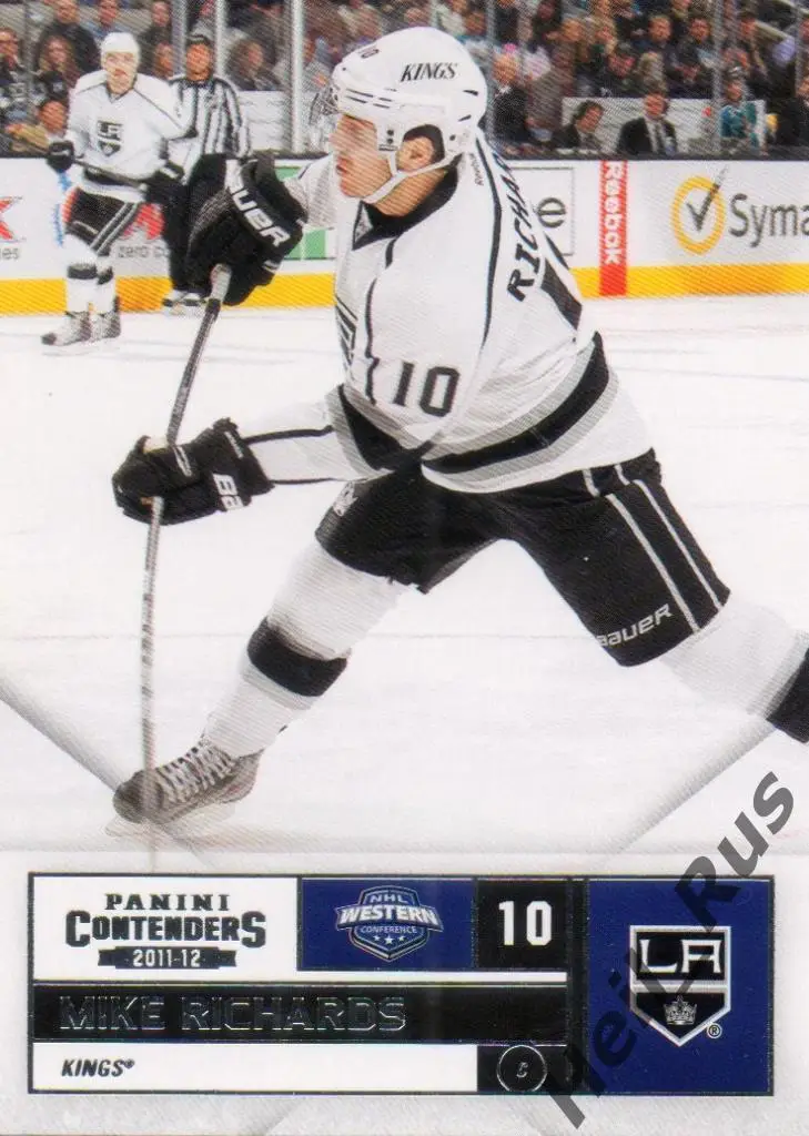 Хоккей. Карточка Mike Richards/Майк Ричардс (Los Angeles Kings / Кингз) НХЛ/NHL