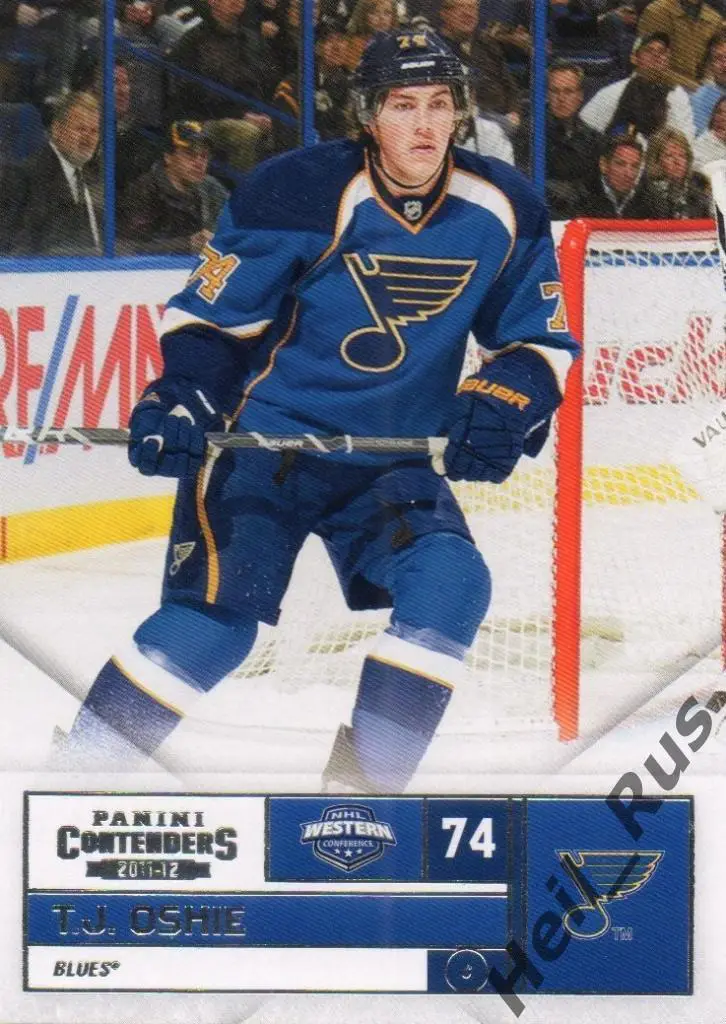 Хоккей Карточка T. J. Oshie/Ти Джей Оши (St. Louis Blues/Сент-Луис Блюз) НХЛ/NHL