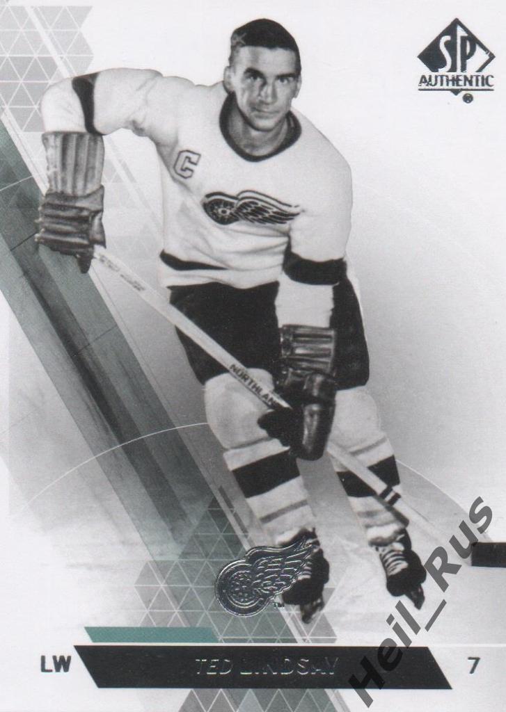 Хоккей. Карточка Ted Lindsay / Тед Линдсей (Detroit Red Wings / Детройт) НХЛ/NHL