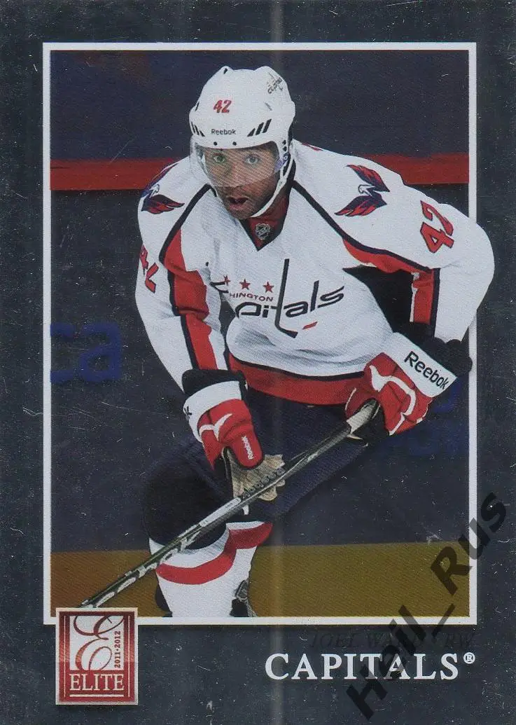 Хоккей. Карточка Joel Ward/Джоэл Уорд (Washington Capitals / Вашингтон) НХЛ/NHL
