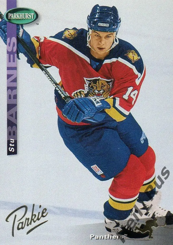 Хоккей. Карточка Stu Barnes/Стю Барнс (Florida Panthers/Флорида Пантерз) НХЛ/NHL