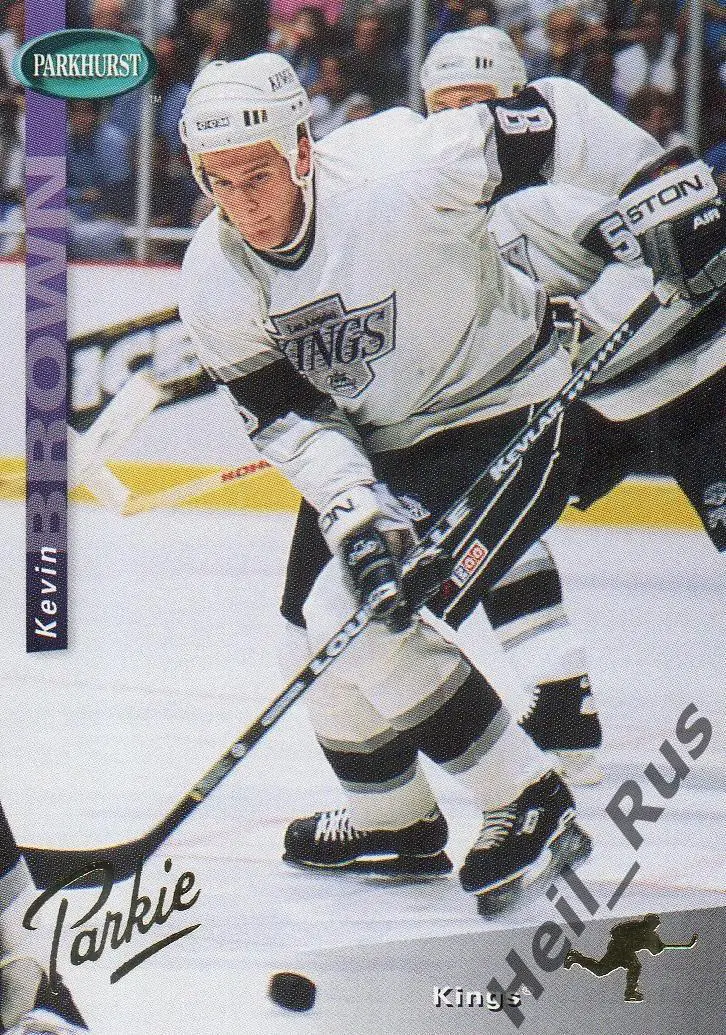 Хоккей Карточка Kevin Brown/Кевин Браун (Los Angeles Kings/Лос-Анджелес) НХЛ/NHL