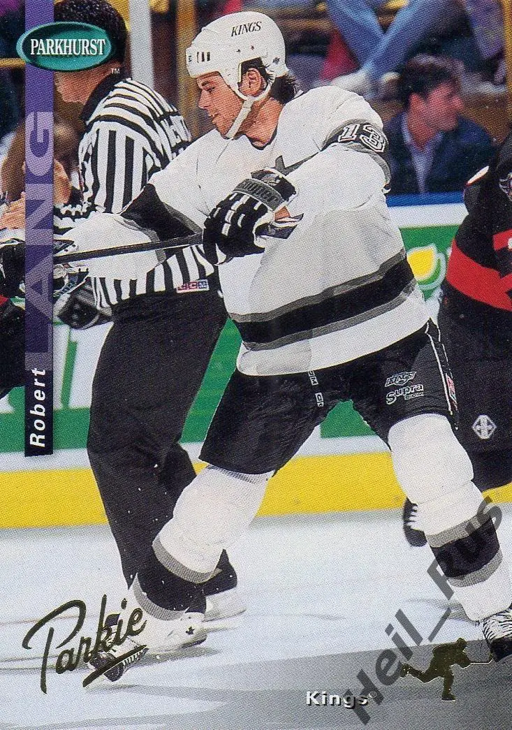 Хоккей Карточка Robert Lang/Роберт Ланг (Los Angeles Kings/Лос-Анджелес) НХЛ/NHL