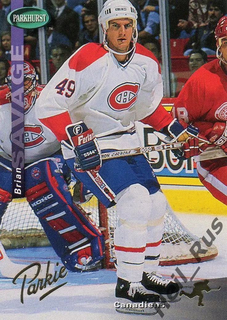 Хоккей Карточка Brian Savage/Брайан Сэвидж (Montreal Canadiens/Монреаль) НХЛ/NHL
