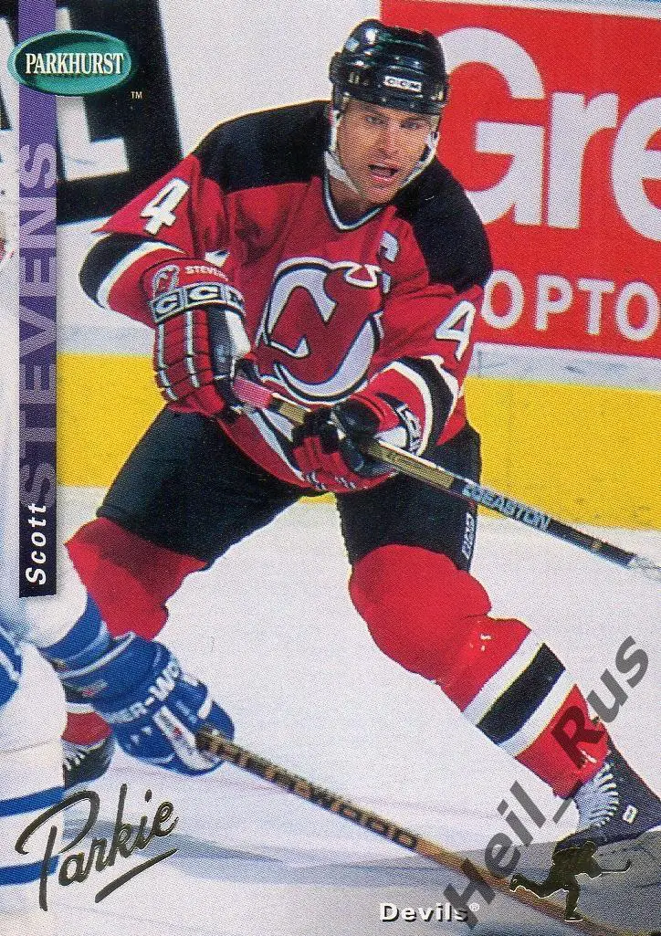Хоккей Карточка Scott Stevens/Скотт Стивенс (New Jersey Devils/Девилз) НХЛ/NHL