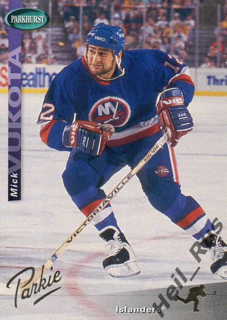 Хоккей. Карточка Mick Vukota/Мик Вукота (New York Islanders/Айлендерс) НХЛ/NHL