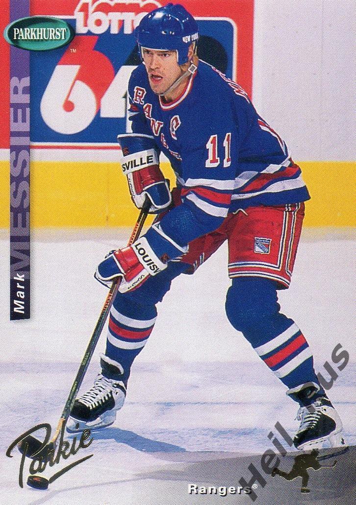 Хоккей Карточка Mark Messier/Марк Мессье (New York Rangers/Рейнджерс) НХЛ/NHL