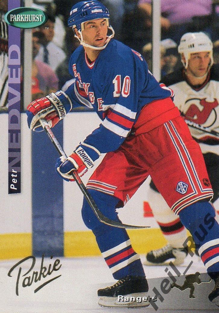 Хоккей. Карточка Petr Nedved/Петр Недвед (New York Rangers / Рейнджерс) НХЛ/NHL