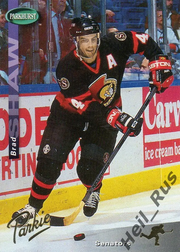 Хоккей. Карточка Brad Shaw/Брэд Шоу (Ottawa Senators/Оттава Сенаторз) НХЛ/NHL