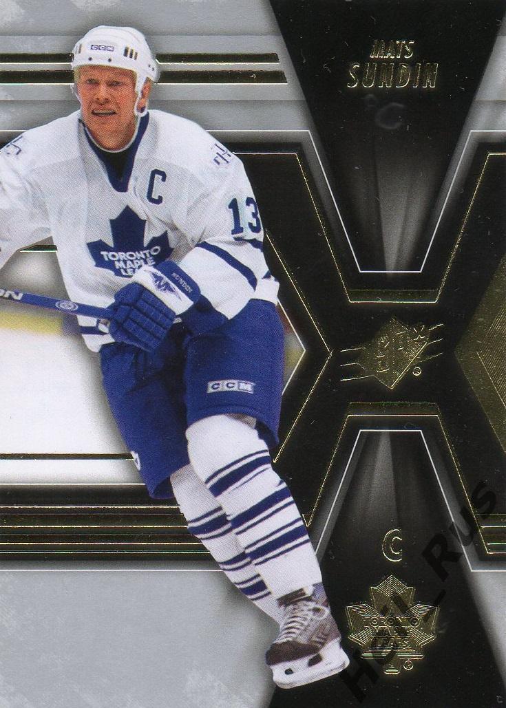 Хоккей. Карточка Mats Sundin/Матс Сундин (Toronto Maple Leafs/Торонто) НХЛ/NHL