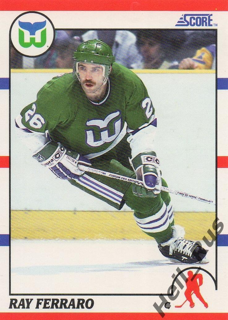 Хоккей. Карточка Ray Ferraro / Рэй Ферраро (Hartford Whalers/Хартфорд) НХЛ/NHL