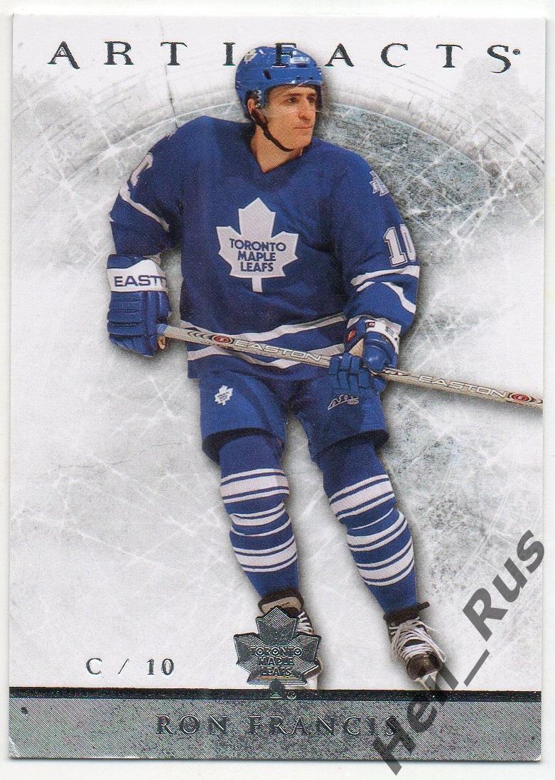 Хоккей. Карточка Ron Francis / Рон Фрэнсис (Toronto Maple Leafs/Торонто) НХЛ/NHL