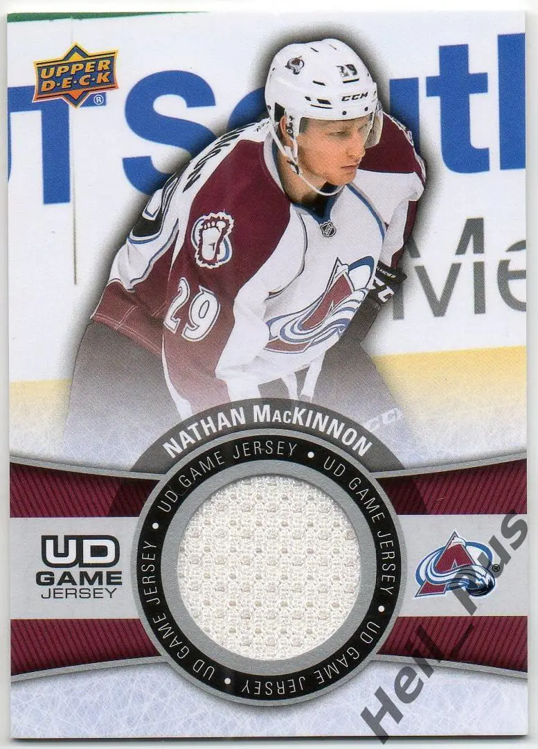 Хоккей; Карточка MacKinnon/Натан Маккиннон (Colorado Avalanche/Колорадо) НХЛ/NHL