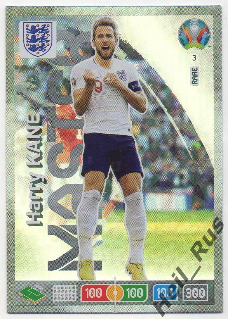 Футбол Карточка Harry Kane/Харри Кейн (Англия, Тоттенхэм Хотспур) Euro/Евро 2020