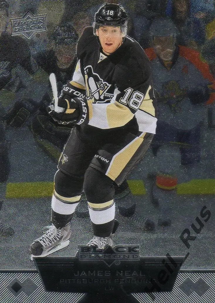Хоккей. Карточка James Neal/Джеймс Нил (Pittsburgh Penguins/Питтсбург) НХЛ/NHL