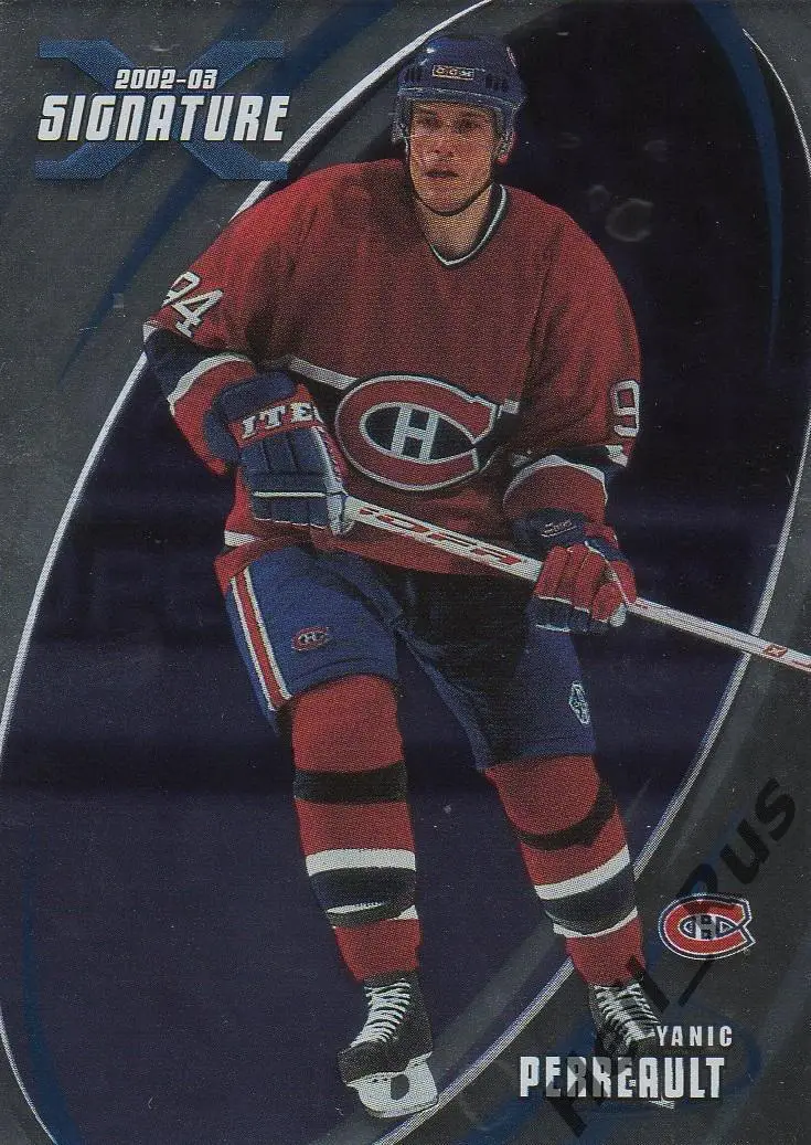Хоккей Карточка Yanic Perreault/Яник Перро (Montreal Canadiens/Монреаль) НХЛ/NHL