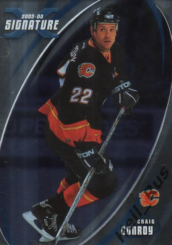 Хоккей. Карточка Craig Conroy/Крейг Конрой Calgary Flames/Калгари Флэймз НХЛ/NHL