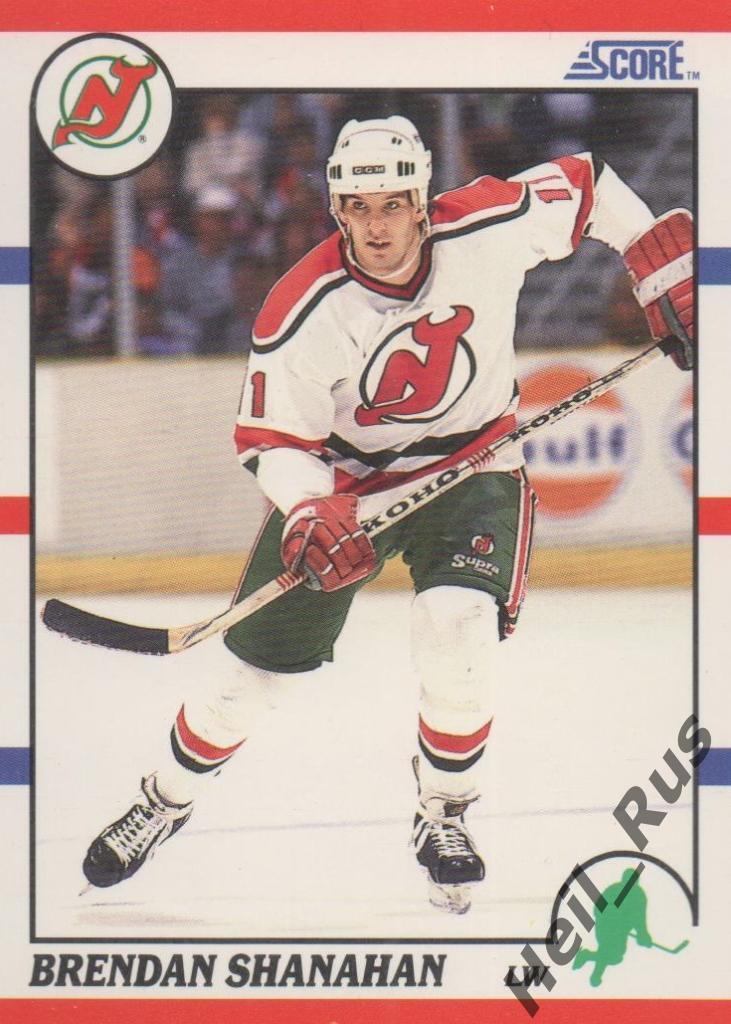Хоккей. Карточка Brendan Shanahan / Брендан Шэнахэн (New Jersey Devils) НХЛ/NHL