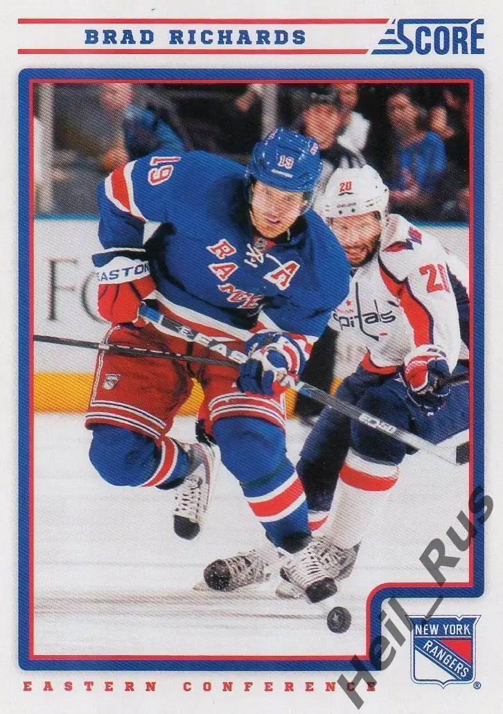 Хоккей Карточка Брэд Ричардс (New York Rangers/Нью-Йорк, Ак Барс Казань) НХЛ/NHL