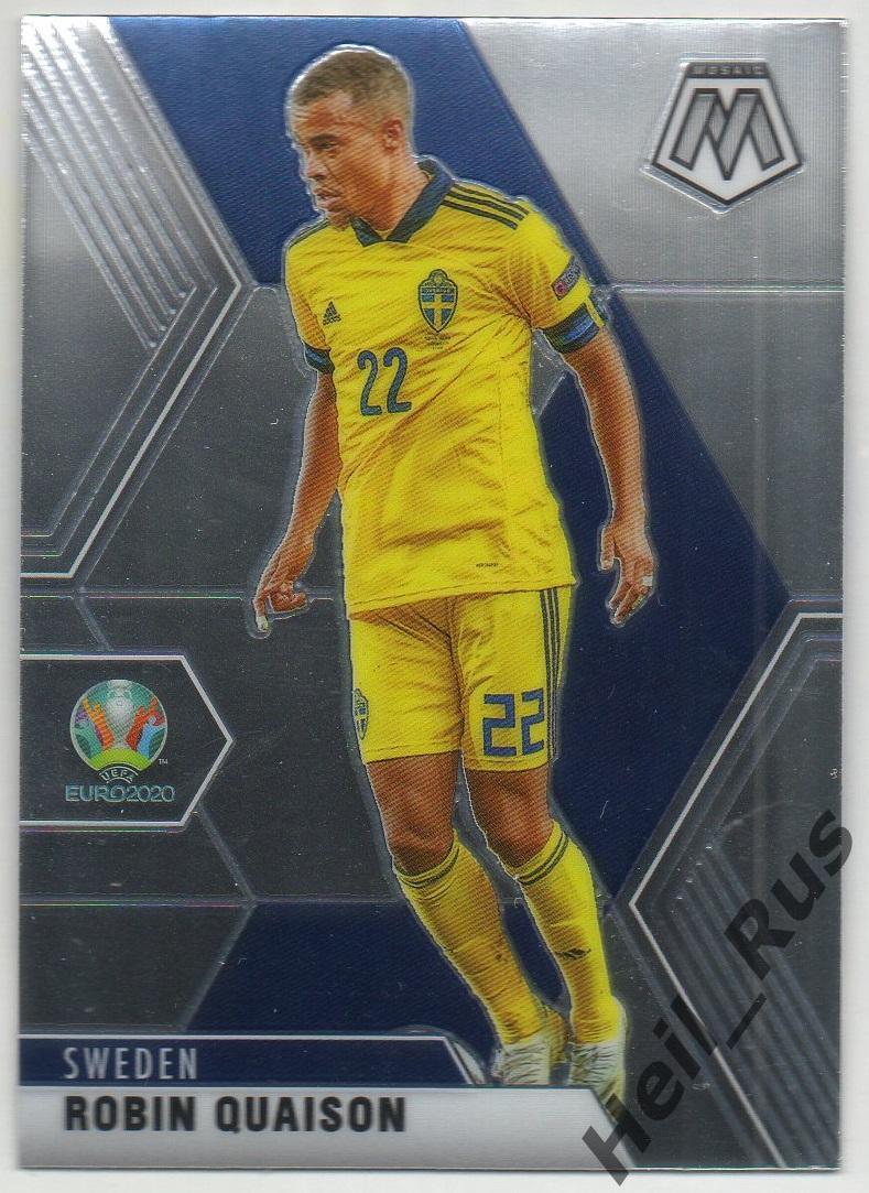 Футбол. Карточка Robin Quaison/Робин Квайсон Швеция Евро/Euro 2020 Panini/Панини