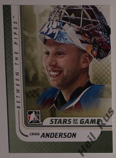 Хоккей. Карточка Anderson/Крэйг Андерсон (Colorado Avalanche/Колорадо) НХЛ/NHL