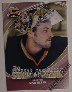 Хоккей. Карточка Dan Ellis / Дэн Эллис (Anaheim Ducks / Анахайм Дакс) НХЛ/NHL