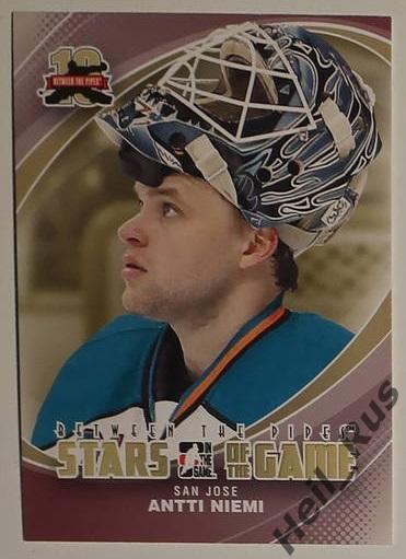 Хоккей. Карточка Антти Ниеми San Jose Sharks/Сан-Хосе Шаркс, Йокерит НХЛ/NHL/КХЛ