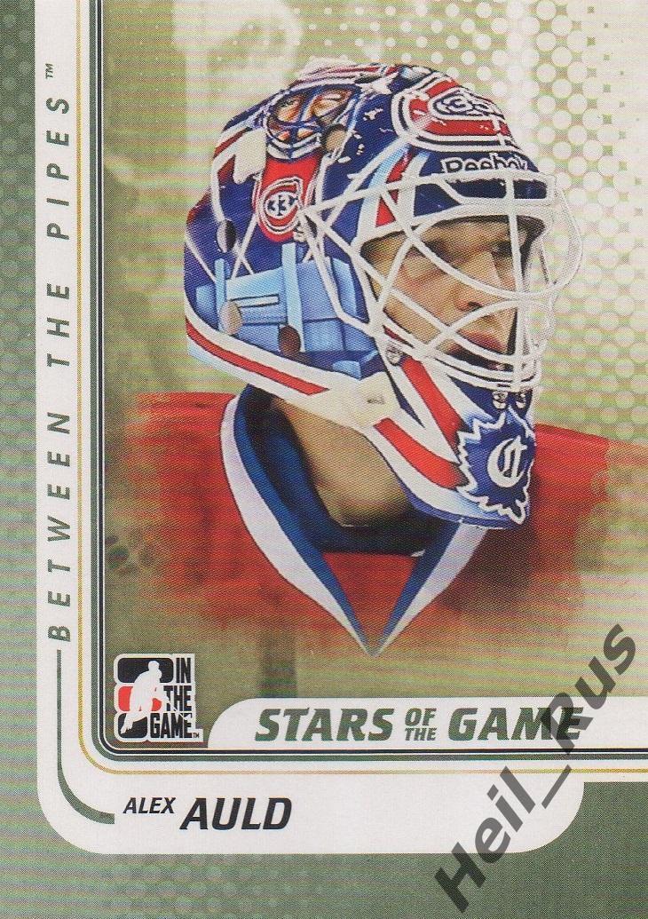 Хоккей. Карточка Alex Auld / Алекс Олд (Montreal Canadiens / Монреаль) НХЛ/NHL