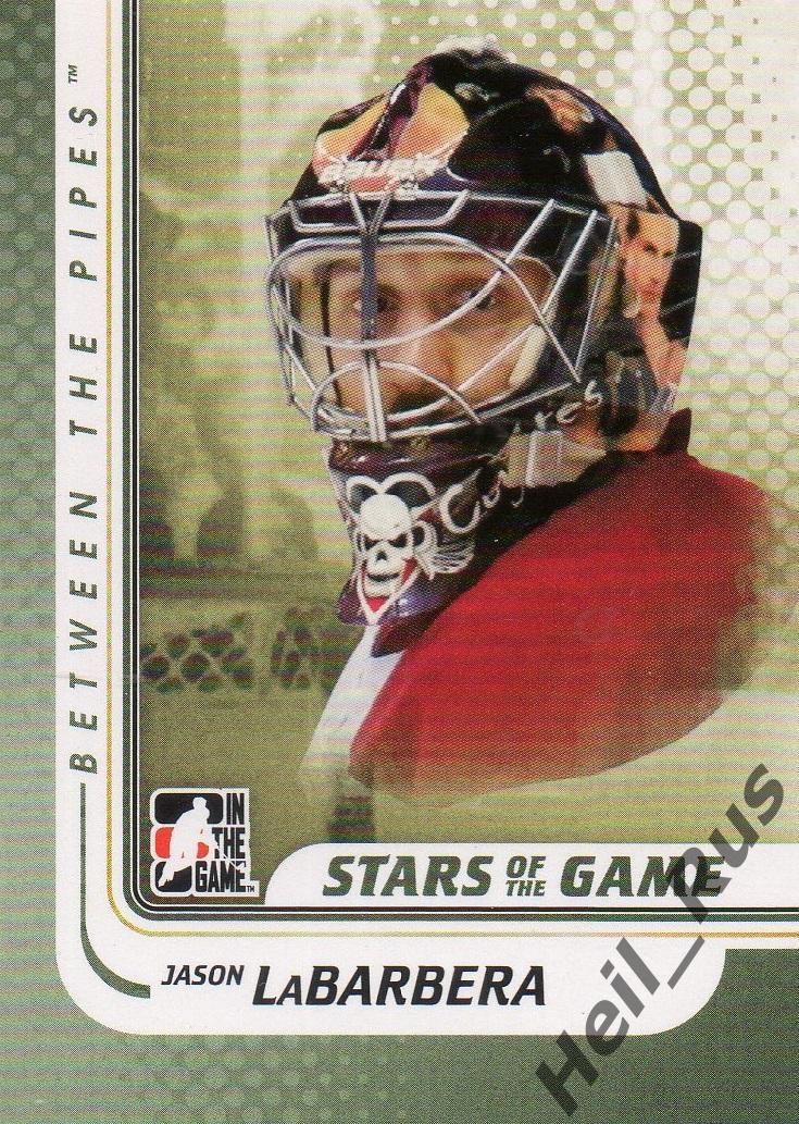 Хоккей Карточка Jason LaBarbera/Джейсон Лабарбера Phoenix Coyotes/Финикс НХЛ/NHL