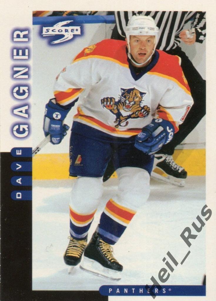 Хоккей. Карточка Dave Gagner/Дэйв Ганье Florida Panthers/Флорида Пантерз НХЛ/NHL