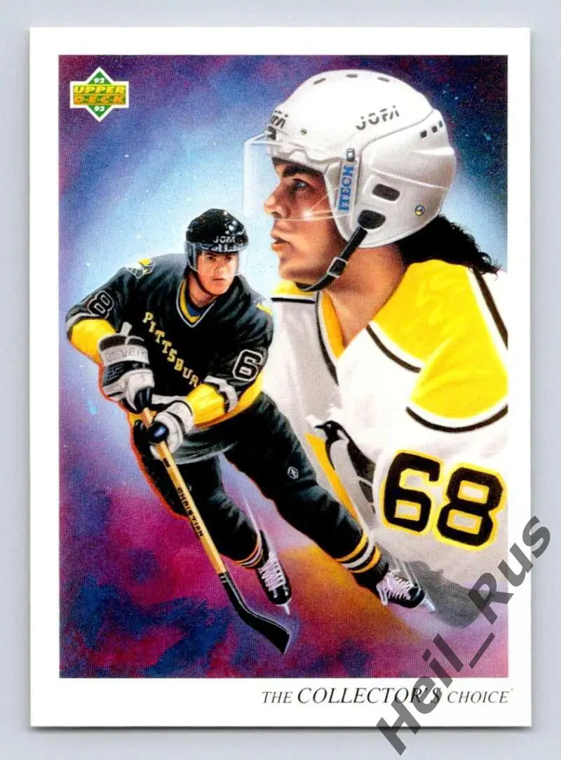 Хоккей. Карточка Яромир Ягр Pittsburgh Penguins/Питтсбург, Авангард Омск НХЛ/КХЛ