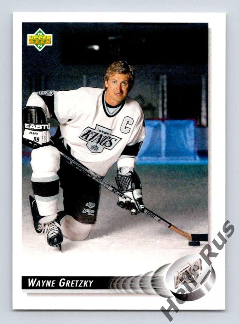 Хоккей Карточка Wayne Gretzky / Уэйн Гретцки (Los Angeles Kings) НХЛ/NHL 1992-93