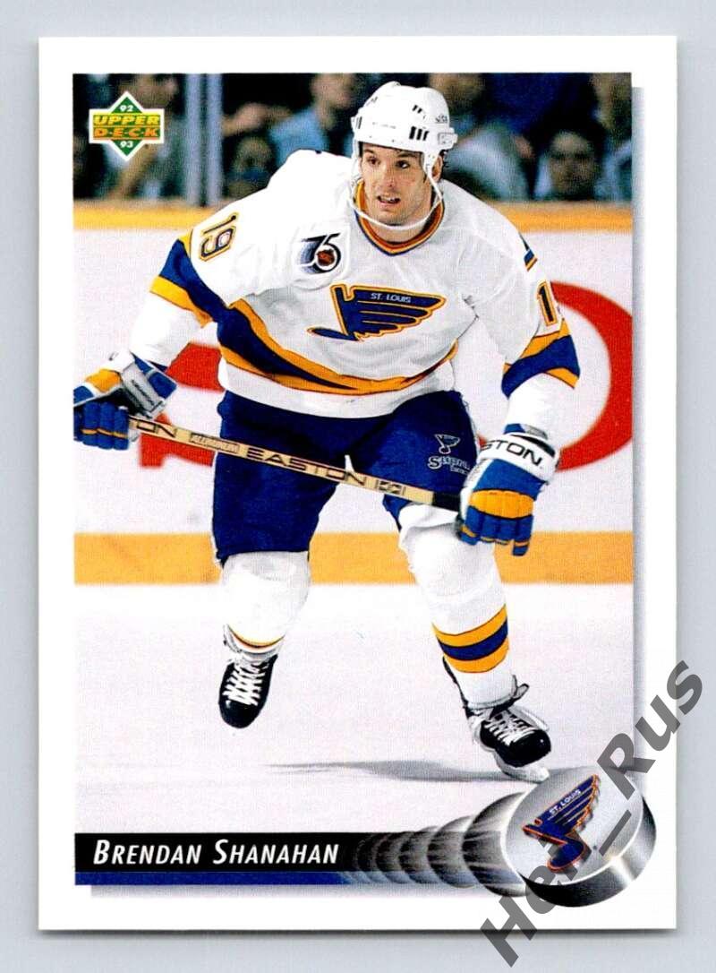 Хоккей. Карточка Brendan Shanahan/Брендан Шэнахэн (St. Louis Blues) НХЛ/NHL