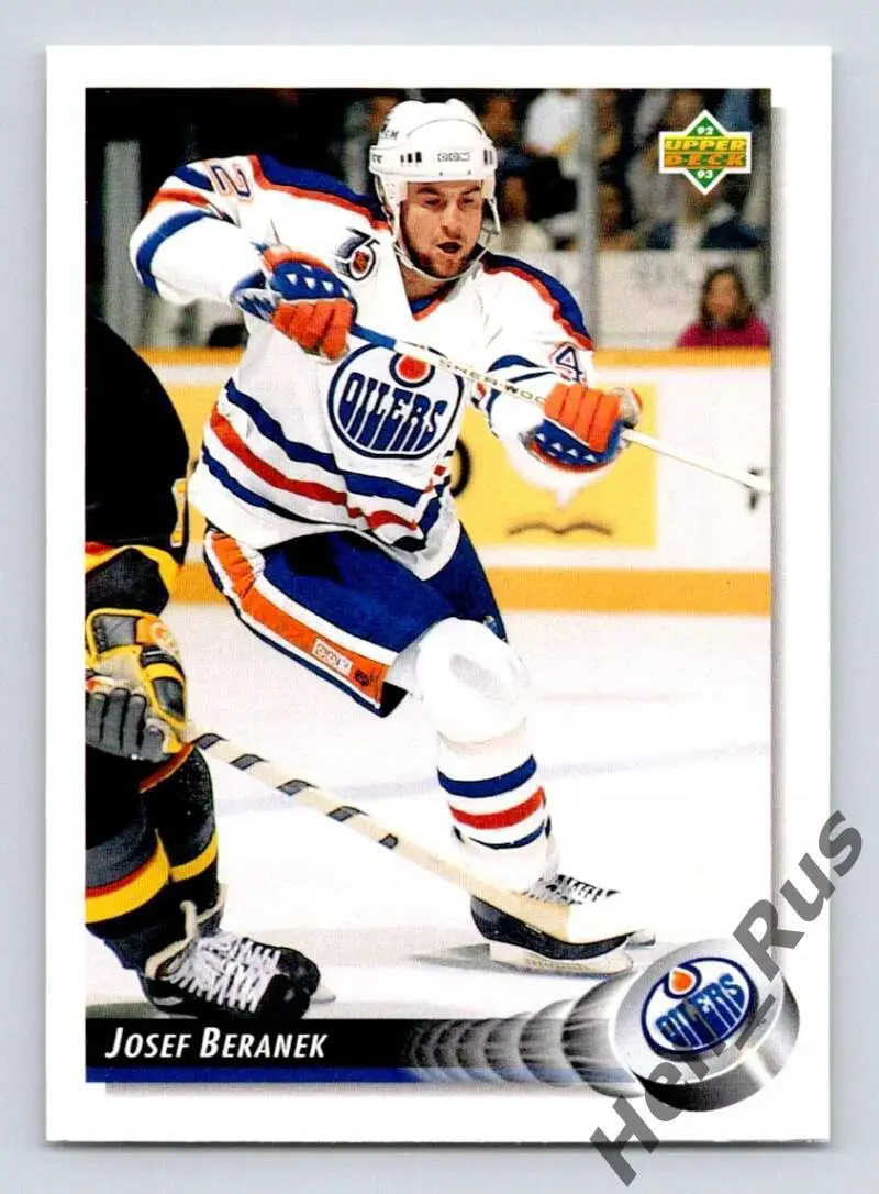 Хоккей. Карточка Josef Beranek/Йозеф Беранек Edmonton Oilers / Эдмонтон НХЛ/NHL