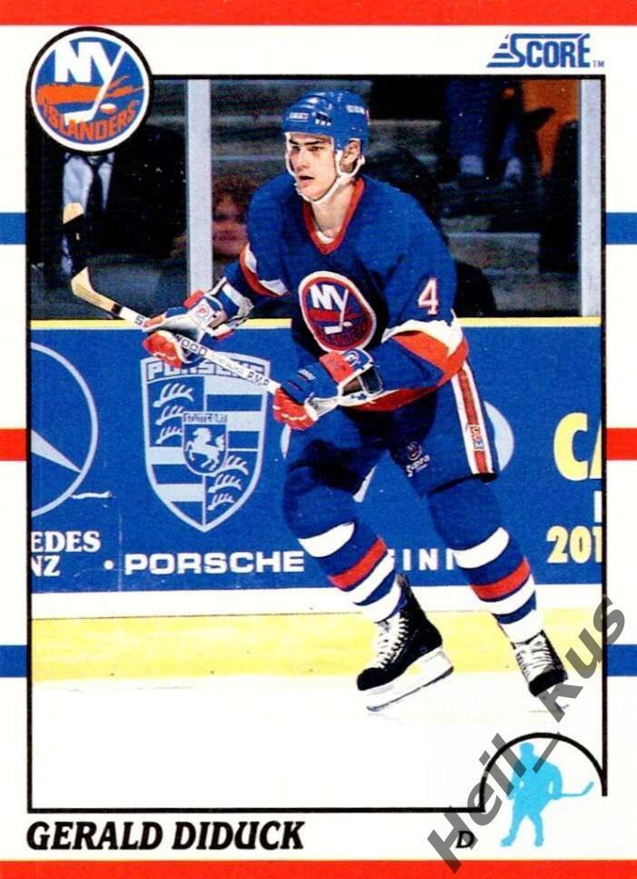Хоккей. Карточка Gerald Diduck/Джеральд Дидак (New York Islanders) НХЛ/NHL