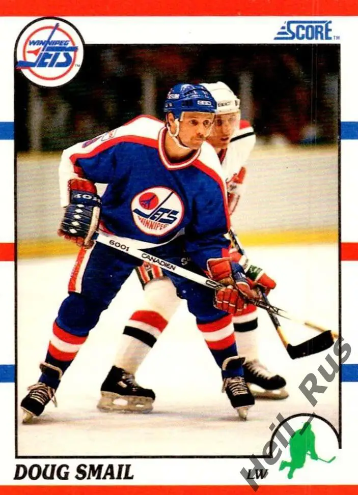 Хоккей. Карточка Doug Smail/Дуг Смэйл (Winnipeg Jets/Виннипег Джетс) НХЛ/NHL